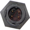 PANEL CONNECTOR, MALE, WEATHERTIGHT, #20 CONTACTS, 4 PIN - 70214366 - Allied Electronics, Inc.