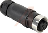 Mini-Change Field Attachable, Female Connector, 5 Pole, Cable Range: .20-.45 - 70069108 - Allied Electronics, Inc.