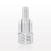 Large-Bore Male Connector, Clear - 98652 - Qosina Corp.