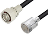 7/16 DIN Male to 7/16 DIN Female Cable 36 Inch Length Using PE-C600 Coax -- PE37963-36 - Image