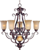 12175MCHN Mid. Chandeliers-Glass Up - 610859 - Capital Lighting, Inc.