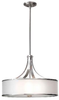 F2343/4BS Pendants-Drum Shade - 694048 - Capital Lighting, Inc.