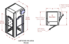 90-Degree  Right Hand Air Showers -- CAP701KD-RH-4954 - Image