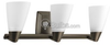 Three-Light Wall Bracket Light Fixture - P2807-74 - bulbs.com