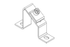 MF Mounting Rail Supports- for 35 mm TS35 Rails and 10 × 3 mm Bus Bars - 36058 - icotek Corp