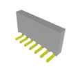 Headers, Receptacles, Female Sockets - 612-SSW-107-02-TM-S-RA-ND - DigiKey