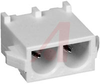 Connector, Soft Shell; Universal MATE-N-LOK, Universal MATE-N-LOK II; 2; Nylon - 70083541 - Allied Electronics, Inc.