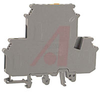 Terminal Block; 2; 4; 26-12; 400; 26 A;6 kV; M 3; 0.6 Nm (Min.); PA; Screw - 70169427 - Allied Electronics, Inc.