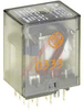 Relay;E-Mech;Gen Purp;4PDT;Cur-Rtg 3A;Ctrl-V 12AC;Vol-Rtg 120/28AC/DC;Socket Mnt - 70199180 - Allied Electronics, Inc.