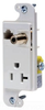 Datacommunication Face Plate with Jack - RJ620WTR - Hubbell Incorporated