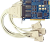 PCI 4-Port RS-232, RS-422, RS-485 Serial Interface -- 7404