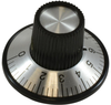 Straight Knurled Skirt Knob, 6.35Mm; Shaft Type Alcoswitch Te Connectivity - 94F9955 - Newark, An Avnet Company