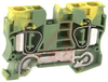 Spring Cage Ground Terminal Block, AWG:16-6 - 70169286 - Allied Electronics, Inc.