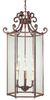 KP-3-503-6-40 Foyer/Hall Lanterns-Glass w/Frame - 764477 - Capital Lighting, Inc.