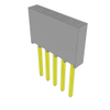 Headers, Receptacles, Female Sockets - SSQ-105-23-G-S-ND - DigiKey