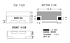 876.5 Ceramic Bandpass Filter - AE876CB1874 - Anatech Electronics, Inc.
