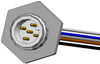 Sensor Cord, 5P M12 Plug-Free End, 6; Connector Type A Norcomp - 17AH5358 - Newark, An Avnet Company