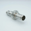 MS Series, Multipin Feedthrough, 4 Pins, 700 Volts, 10 Amps per Pin, Double-Ended w/ Air & Vacuum-side Connectors, 2.16″ QF / KF Flange - A2563-1-QF - MPF Products, INC.