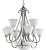 P4418-09 Mid. Chandeliers-Glass Up - 458300 - Capital Lighting, Inc.