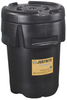 Justrite Black Polyethylene 95 gal Spill Containment Drum - 43 1/4 in Height - 31 in Overall Diameter - 697841-13447 -- 697841-13447 - Image