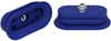 Bellows suction cup (oval) for high dynamic on curved, oily surfaced workpieces SAOB 110x55 NBR-60 G1/4-AG -- 10.01.06.00920 - Image