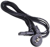 6ft USA low profile angled NEMA 1-15P 2 Prong Plug to IEC C7 with 18/2 SPT-2 Wire -- P7NB-RR06