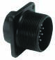 Circular Connector, Receptacle, Size 16, 3 Position, Box; Product Range Amphenol Industrial - 96J0614 - Newark, An Avnet Company
