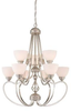 27029-SN Mid. Chandeliers-Glass Up - 604931 - Capital Lighting, Inc.