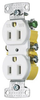 Duplex/Single Receptacle - RR15SWWRTR - Hubbell Incorporated