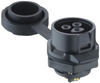 Quicklock Chassis Socket, Ip67, Size 16, Straight Plastic Housing, Cap (Ip65) Rohs Compliant Lumberg - 23AH4100 - Newark, An Avnet Company
