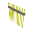 Headers, Male Pins - 612-TSW-112-13-G-S-ND - DigiKey