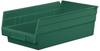 Akro-Mils Earthsaver 15 lb Hunter Green Shelf Storage Bin - 11 5/8 in Length - 6 5/8 in Width - 4 in Height - 1 Compartments - 30130RECY HUNTER GREEN - 30130RECY HUNTER GREEN - R. S. Hughes Company, Inc.