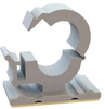 Cable Clamp, Adhesive, Pa66, Black; Cable Clamp / Clip Type Essentra Components - 31AJ8745 - Newark, An Avnet Company