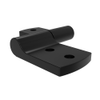 Constant Torque Hinge, Sy mmetric, Forward Torque 1.58 N-m , Reverse Torque 1.58 N-m , Rivet / Screw , Zinc Alloy, Black - ST-11A-140SB-50 - Southco