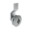 Quarter-Turn Cam Latch, 3 mm Double Bitted Recess, 2mm  Grip, Sealed, Zinc Alloy, Chrome Plated, Bright - E5-1-061-021 - Southco