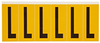 15 Series Indoor/Outdoor Numbers & Letters - 1550-L - Brady Corporation