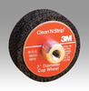 3M Scotch-Brite CS-UC Silicon Carbide Wheel Brush Very Coarse Grade - Threaded Arbor Attachment - 3 in Outside Diameter - 04151 - 048011-04151 - R. S. Hughes Company, Inc.