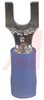 Terminal; Fork; 18 to 14 AWG; 0.162 in.(Max.); Copper; Tin; Nylon; #6; Fork - 70091897 - Allied Electronics, Inc.
