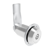 VISE ACTION® Compression Latch, Large Size, 8 mm Hex Recess, Aluminum Alloy, Powder Coated, Clear, 38 mm  Grip - E3-106-0906 - Southco