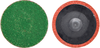 Merit Zirc Plus ZA Coarse TR (Type III) Quick-Change Cloth Disc - 08834167097 - Norton Abrasives
