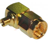 connector,rf coaxial,sma rt angle solder plug,for 0.085 semi-rigid cable,50 ohm - 70031809 - Allied Electronics, Inc.