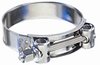 1 1/32 to 1 3/32 in. Size Range Heavy Duty T-Bolt Clamp 304 Stainless Steel Band, Bolt and Nut|Master File -- TBC-SS028 - Image