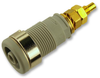 Socket, 4Mm, Safety, Grey, Mvl S; Gender Hirschmann Test And Measurement - 20T9418 - Newark, An Avnet Company