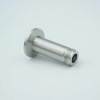 Type-N Coaxial Feedthrough, 1 Pin, Grounded Shield, 1.18″ QF / KF Flange, Without Air-side Connector - A2247-2-QF - MPF Products, INC.