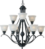 Mid. Chandeliers-Glass Up - 268354 - Light Center (The)