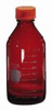 51395-250 - Pyrex Brand 51395 UV-Blocking Low Actinic Media Bottle, 250 mL, 4/cs -- GO-34574-22