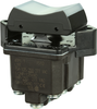 TP Series Rocker Switch, 4 pole, 3 position, Screw terminal, Flush Panel Mounting -- 4TP1-1
