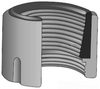 Flexible Cord/Cable Support Wedging Body - S-3500-BO - O-Z/Gedney