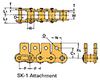 Single Pitch Conveyor Lambda Chain Attachment -- RSC35-LAMBDA-SK-1 - Image