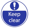 Label, Keep Clear, 500M Rohs Compliant Multicomp Pro - 41AH9882 - Newark, An Avnet Company